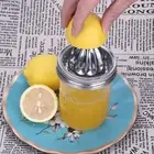 Stainless Steel Juicer Lid For Mason Jar Citrus Lemon Juice Squeezer DIY BH