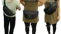 在飛比找Yahoo!奇摩拍賣優惠-SPYWALK尼龍  胸包 腰包 斜背包 側背包