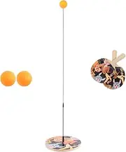 1 Set Interactive Table Tennis Training for Durable Sports Indoor Fun Enhances Reflexes Coordination for All Skill Levels Random Style