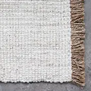 Harris Jute Rug - White
