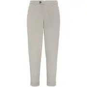 [Brunello Cucinelli] Brunello Cucinelli Tapered Trousers 52 IT NEUTRALS