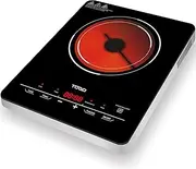 [TODO] 2000W Infrared Hotplate Electric Cooktop Tempered Crystal Glass Touch Control