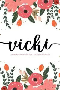 在飛比找博客來優惠-Vicki: Journal - Diary - Agend