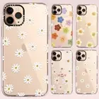 iPhone 16 15 14 13 12 11 Pro Max Plus Case Samsung 24 23 Floral Daisy Cute Cover