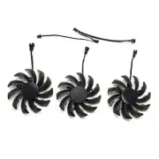 PLD08010S12H 75mm 3pin Video Card Fan Replacement for Gigabyte GEFORCE GTX