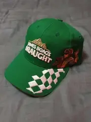 ️2014 JAMES BOAGS DRAUGHT BEER ADVERTISING OZ FORMULA 1 GRAND PRIX CAP HAT F1