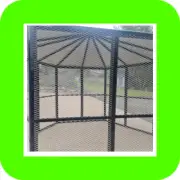 Large Bird Aviary DEAL Pet Cage Mesh sides Door Entry easy assembly light weight