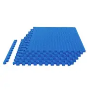 6 Pcs 24Sqft Interlocking Puzzle Mat Gym Flooring EVA Foam Tiles