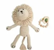 Crochet Baby Doll King of the Jungle Gift Set