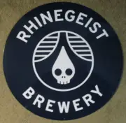 RHINEGEIST Cincinnati Ohio truth TACKER sign tin craft beer brewing brewery D