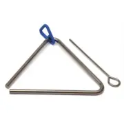 NEW Play Sound Kids Childrens Musical Instrument Music Percussion metal TRIANGLE
