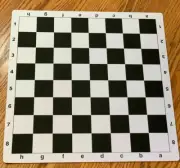 20 x 20 Inch Large Soft Mouse Pad Tournament Chess Board NO PIECES