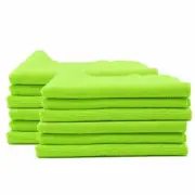 BEST Green Magic Edgeless 350 GSM Microfiber Towels 16"x16" -5 Pack