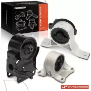 3Pcs Engine Mount & Transmission Mount for Nissan Altima 02-04 Quest Auto. Trans