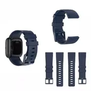 Mignight Blue Fitbit Versa 2 Watch Repacement Silicone Sport Fitness Band Strap Wristband Lite