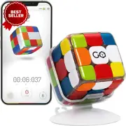 Gocube Edge 3x3 Bluetooth Magnetic Speed Cube - App-Enabled Smart Puzzle - STEM