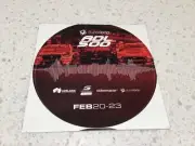 V8 SUPERCARS RACING CHAMPIONSHIP STICKER, FORD HOLDEN, BATHURST PETER BROCK