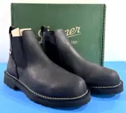 NIB 10.5 EE MENS DANNER 15483 BULL RUN CHELSEA 6" BOOTS BLACK