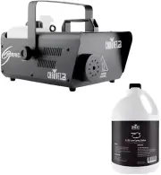 Chauvet DJ Hurricane 1600 Fog Machine + LLG, water-based formula for Fog Machine