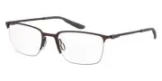 Under Armour Ua 5005/G Eyeglasses Men Brown Rectangle 54mm New 100% Authentic