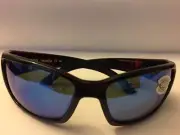 Costa Del Mar Blackfin Sunglasses - Tortoise Frame w/ Blue Mirror 580G Lens