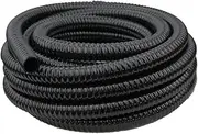 Poolzilla 20’ FT Corrugated Pond Hose - 1-1/2’’ Inch ID, Flexible Reinforced Water Tubing for Aquariums, Pool Maintenance, Ponds, Fountains, Gardens, and other Aquatic Features