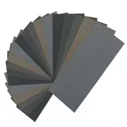 45Pcs Wet Dry Sandpaper Polishing Abrasive Waterproof Paper Sheets 120-5000 Grit