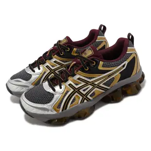 Asics 休閒鞋 Gel-Quantum Kinetic 男鞋 金 銀 未來感 復古 戶外 運動鞋 亞瑟士 1203A270021