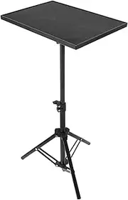 Kisangel Projector Shelf Laptop Tripod Stand Telescopic Height Adjustable Utility Shelf for Home Office Classrooms Meeting Rooms