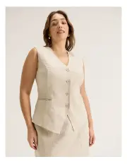[REVIEW] Celine Vest in Flax