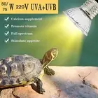 4pcs UVA+UVB Reptile Heat Lamp Bulb Basking Light Bulb for Reptiles & Amphibians