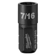 Milwaukee 49-16-1643 Insider Box Ratchet Socket 6 Point 7/16 In