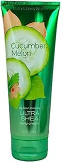 Bath and Body Works Signature Collection Cucumber Melon Body Cream, 240ml, new bottle style