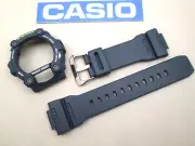Genuine Casio G-Shock G-7900 G-7900-2 navy blue resin watch band bezel screws