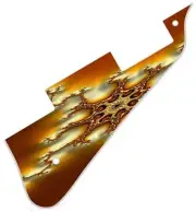 Pickguard Pick Guard Compatible with Gibson Les Paul Guitar Fractal 2