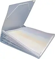 RAYHER Hobby Expandable Paper Organiser for 12x12 inch Sheets, Scrapbook Paper Storage Folder, 7-Pocket Expanding File, 33x33.5cm, 7870500