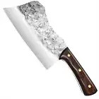 7.5 Inch Forged Chef 's Knife Hand Forged Full Tang Handle Meat Cleaver Knife