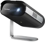 ViewSonic M1 Max Full HD 1080p Portable Projector, Built-in Google TV, 500 LED Lumens, Harman Kardon, Built-in Battery, Auto H/V Keystone, Auto Focus, WiFi Bluetooth HDMI USB-C, Outdoor/Camping/Indoor