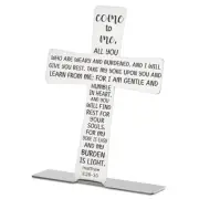 Matthew 11 28 Inspirational Scripture Gifts for Women Faith Men Friend Cross12