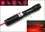 650nm 1MW Adjustable Focus Red Laser Pointer Pen Visible Beam Light Flashlight