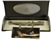 "Parker" Sonnet Flighter Chrome&GT 2006's Ballpoint pen w/Orig.box&paper