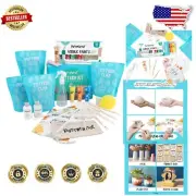 Complete Air Dry Clay Pottery Kit for Adults - DIY Creativity and Relaxation