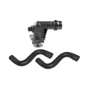 Gates Thermostat + Radiator Hose Kit for BMW 318i E46 1.9L 85KW 87KW 1997-2001