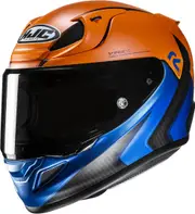 HJC RPHA 12 Kos Helmet, blue-orange, Size S for Men Blue Orange