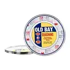 Golden Rabbit Enamelware Old Bay Seasoning 10.75" Dinner Plate, Set of 4