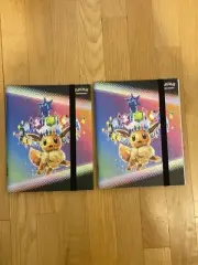 2x Pokémon Prismatic Evolutions Eevee Binder Collection ***BINDER ONLY*** NEW