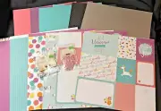 CTMH LITTLE DREAMER Scrapbooking Kit X7219, paper, embellishments, unicorns