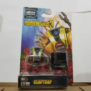 Mega Construx Black Series Borderlands 3 Claptrap 2019 Mini Figure - NEW