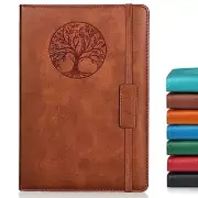 Hardcover Leather Lined Journal Notebook 5.7Ã—8.3 Tree of Life Writing Sketching