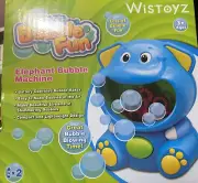 WisToyz Bubble Fun. Hippo Elephant Machine 2 AA Batteries required.